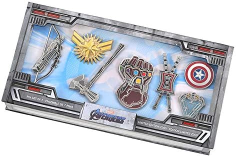 Amazon ディズニーストア 公式 ピンバッジ マーベル アベンジャーズ エンドゲーム マーベル ブローチ 通販