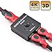 DotStone HDMI Switch Bi-Direction 4K HDMI Splitter 2 x 1/1 x 2 No External Power Required 2 Ports HDMI Switcher Supports Ultra HD 4K 3D 1080P for PS4 Xbox Fire Stick Roku