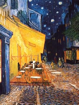 Amazon.de: Kunstdruck 'Caféterrasse am Abend, Arles, ca.1888', von ...