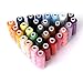 30 Spools Sewing Quilting Threads 40S/2 Pack Assorted Colors
