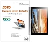 JOTO - Lenovo YOGA Tablet 10 HD+ Screen Protector Film Anti Glare, Anti Fingerprint (Matte Finish) with Lifetime Replacement Warranty, will only fit YOGA 10 HD plus multimode tablet (3 Pack)