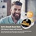 Maybeau Beard Kit for Men, Beard Grooming & Trimming Kit with 2oz Beard Styling Balm, 1oz Beard Oil, Beard Brush, Two-Side Comb, Scissors, Burlap Bag and Unique Beard Shaper for Beard Lovers