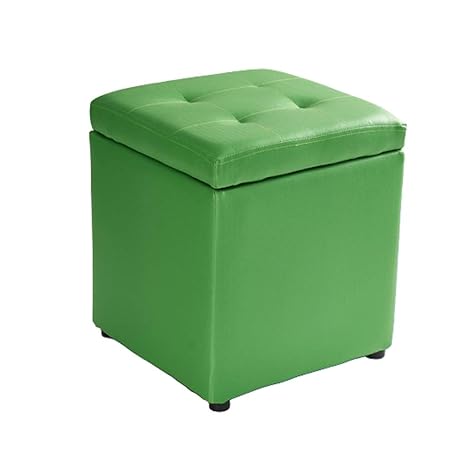 Amazon Com Jqhljjd Flip Storage Stool Pu Home Living Room
