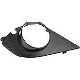 RATCHROLL Front Right Fog Light Grill for BMW E60 E61 2003-2009 Front Lower Bumper Fog Light Cover Inserts No.51117896604 ABS 1pc