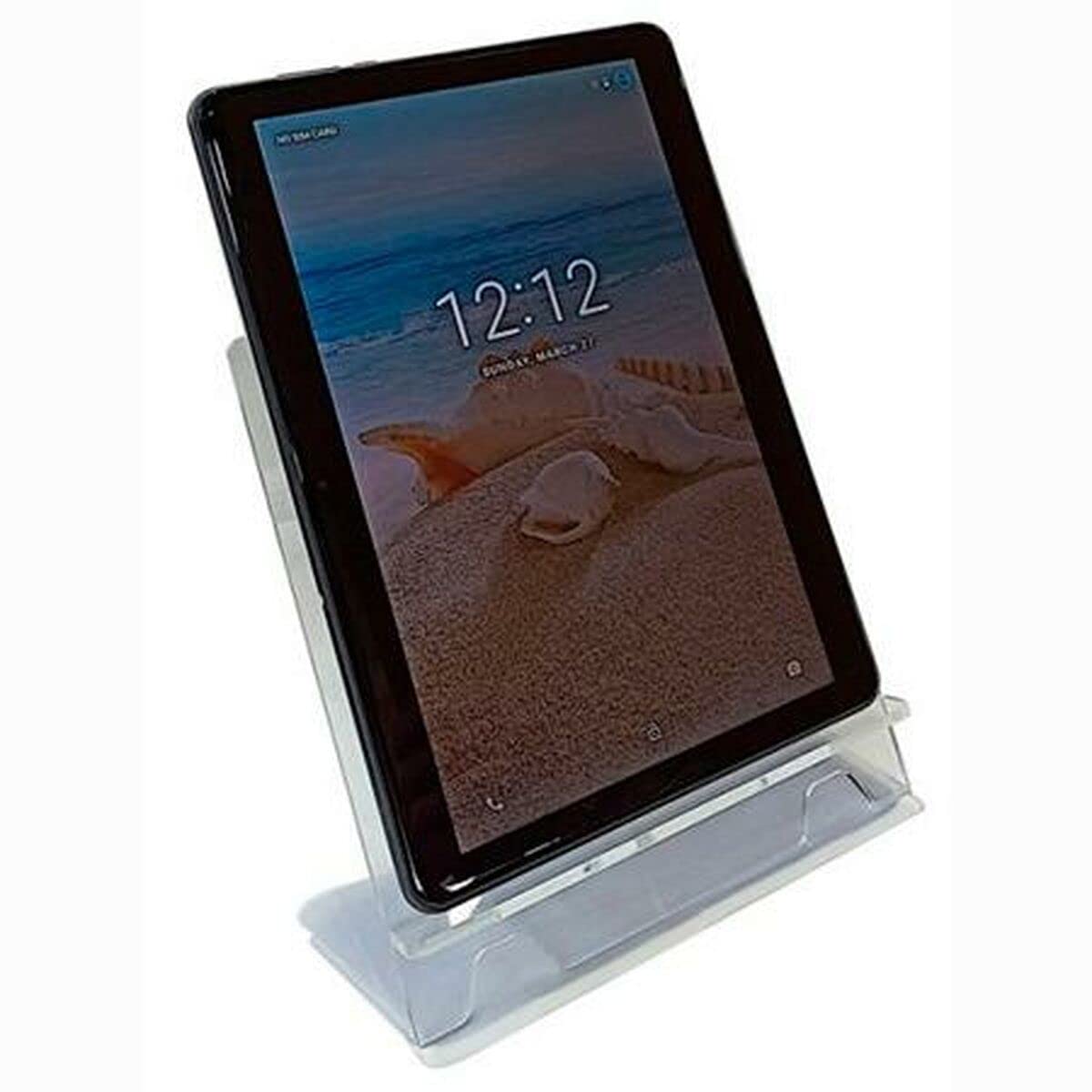 Archivo 2000 Tablet Stand Transparent (8 x 1.8 x 18.8 cm)