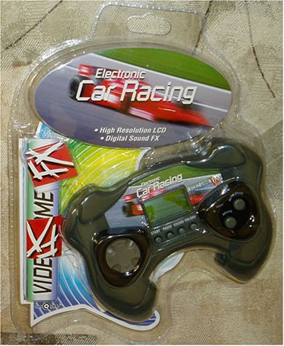 Electronic Handheld Car Racing Video Game FX