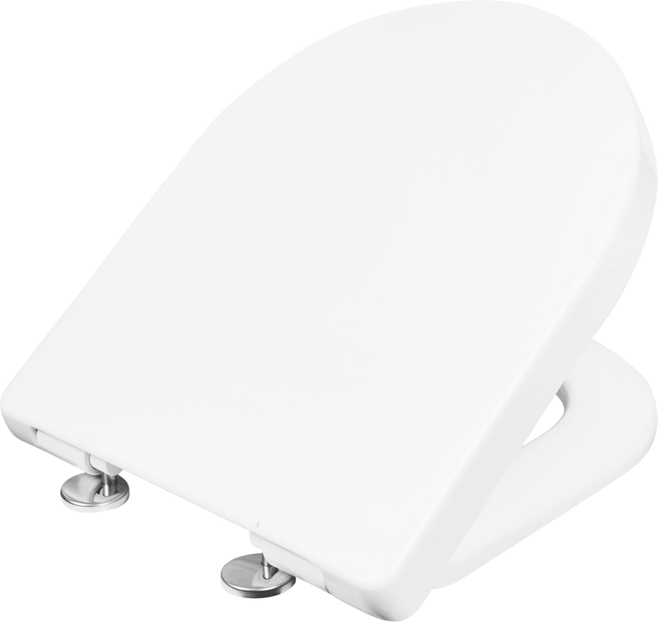 Cornat Premium 10 KSPREMSC1000 Toilet Seat - Ergonomic Design - Easy-Care Duroplast - Quick Up & Clean Function - Soft-Close Mechanism - Convenient Top Installation/Toilet Seat/Toilet Lid