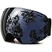 JULI Ski Goggles,Winter Snow Sports Snowboard Goggles with Anti-fog UV Protection Interchangeable Spherical Dual Lens for Men Women & Youth Snowmobile Skiing Skating