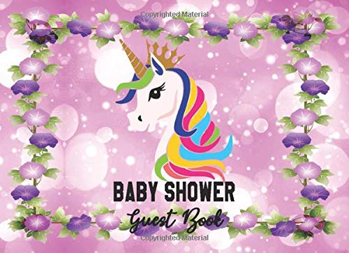 unicorn princess baby shower decorations