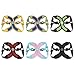 Gooby - X Harness, Small Dog Choke Free Step-in Harness with Synthetic Lambskin Soft Strap, Black, Small