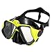 Snorkeling Mask Set, OBOSOE Anti-Fog Scuba Diving Mask with Gopro Camera Adapter Design for Hero HD, Session, Xiaomi Yi Action Camera - Yellow