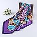 2 PCS Women's Large Satin Square Silk Feeling Hair Scarf 35 x 35 inches