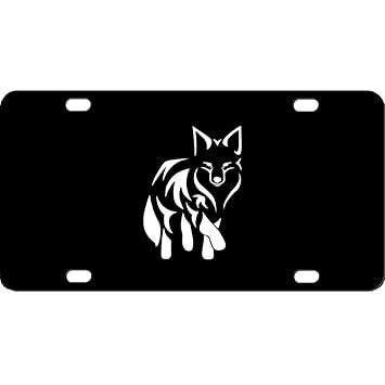Amazon Com Fox Decorative Novelty Custom Front License Plate