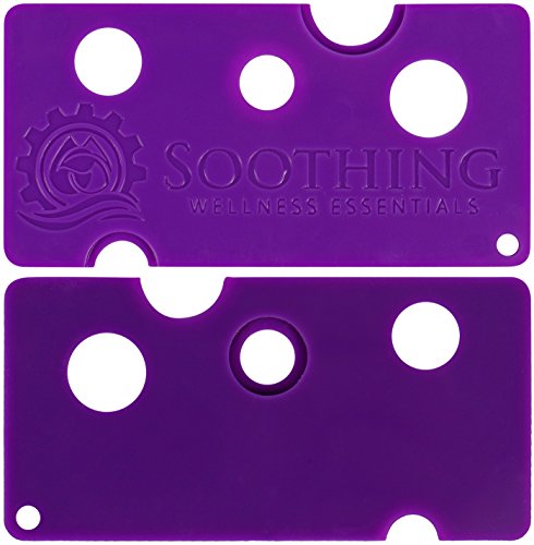 Soothing Wellness Essentials 5 PACK Essential Oils Opener Key Tool Set (ORCHID PURPLE) - The Perfect Opener and Remover Accessory for Roller Balls and Caps on Most Bottles