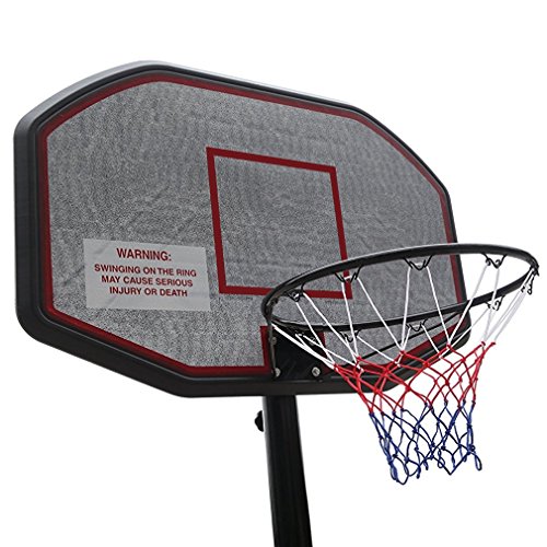 Movement God Pro Court HeightAdjustable Portable Basketball Hoop System with 43" Backboard