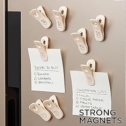 Rae Dunn 10 Pc Bag Clips with Magnet- Food
