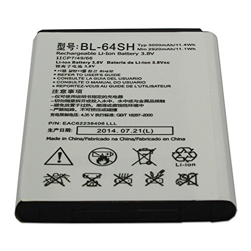 Smartphone BL-64SH BL54SH Aftermarket Standard Battery for LG Volt LS740 Virgin