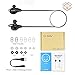 TOTU Bluetooth Headphones, V4.1 Stereo Noise Isolating Sports Sweatproof Headset with Mic for iPhone 7 Samsung Galaxy S7 and Android Phones [Upgraded Version], Black … (Black)