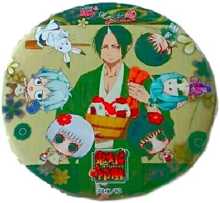Amazon 鬼灯の冷徹 ゆったり現世バカンス弐 In 奈良健康ランド 閻魔大王だるま落とし 大缶バッジ バッジ ホビー