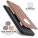 B BELK Galaxy S9 Case, [Slim to Beat] Soft Wood Hybrid Flexible TPU Cushion [Thin Matte] Premium Rubber Bumper Back Cover, Shock Resistant Wooden Shell for Samsung Galaxy S9 - Cherry