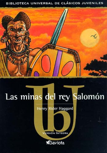 Portada de Las minas del Rey Salomón (Biblioteca universal de clásicos juveniles)
