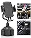 Cup Phone Holder for Car, Cell Phone Holder for Car Portable Cup Holder Phone Mount with Universal Adjustable Gooseneck for iPhone Samsung Galaxy and More (Black)