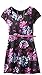 Amy Byer Big Girls' Short Sleeve Floral Print Dress