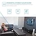 Sound Bar, Bluetooth Surround Sound Bar Speaker TV Soundbar Wired and Wireless for TV/PC/Tablet/Smartphone (Included 3.5mm Audio Cable, Dual Connection Methods, Remote Control)