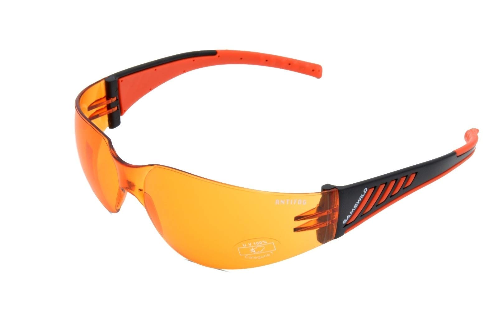 Gamswild WS7122 Antifog Unisex Sunglasses Brown Orange Yellow Grey Transparent
