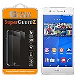 For Sony Xperia Z3v - SuperGuardZ Tempered Glass Screen Protector [1X] - Anti-Scratch, Anti-Bubble, Shatterproof [Lifetime Warranty]