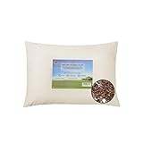 LOFE Organic Buckwheat Pillow for Sleeping - Queen