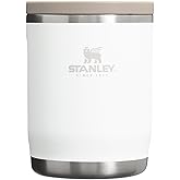 STANLEY Adventure To-Go Food Jar and Spork | Vacuum Insulated Food Container | Wide Mouth Screw On Lid | Packable for Travel | Stainless Steel with Leakproof Lid | BPA-Free