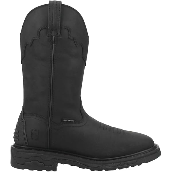 Dan Post Botas Blayde Para Hombre De 11 Pulgadas, Impermeables, Con Punta Compuesta, Zapatos De Seguridad Para El Trabajo, Estilo Casual, Color Marrón, Bronceado (Saddle Tan), 16