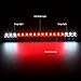 Auto Dynasty Full LED Rear High Mount Center 3rd Tail Brake Light Cargo Lamp Compatible with Chevy GMC C1500 C2500 C3500 K1500 K2500 K3500 Blazer Tahoe Yukon GMT400 88-00, Black Housing Smoked Lens