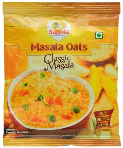 Saffola Classic Oats Pack of 12 (40 Grams) (Masala Corriander)