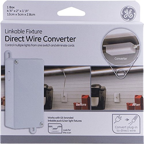 image for GE 39971 Direct Wire Converter for Linkable Light Fixtures, Junction B