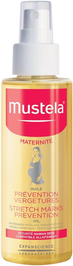mustela maternite stretch marks prevention oil