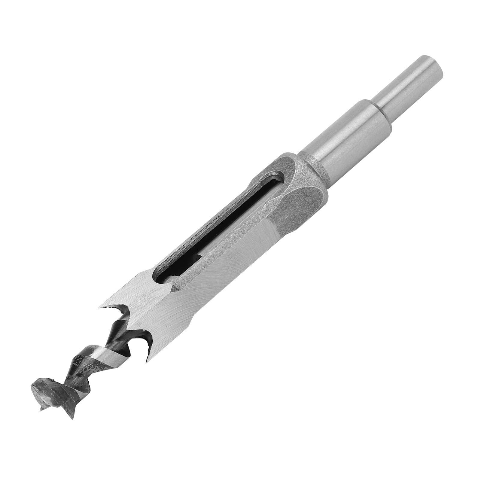 Square Hole Drill Bit Mortiser Set - 20pc 20mm Steel Woodworking Tool for Drilling Square Holes
