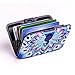 RFID Blocking Aluminum 7 Slots RFID Wallets Case for Women & Men Card Holder for ID Credit Cards Protector，Slim Design Fits in Front Pocket,Theft Proof Credit Card Holder（ 2019 Upgraded