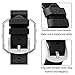 Andyou for Fitbit Blaze Bands Leather with Frame Small & Large (6.2