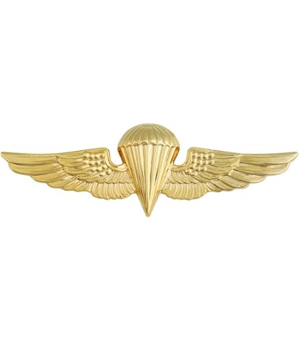 ⚓ CALCOMAMÍA NAVAL 'AIRCREW WINGS' (AZUL MARINO/DORADO) 2x7 PULGADAS | Pegatina Coche Moto