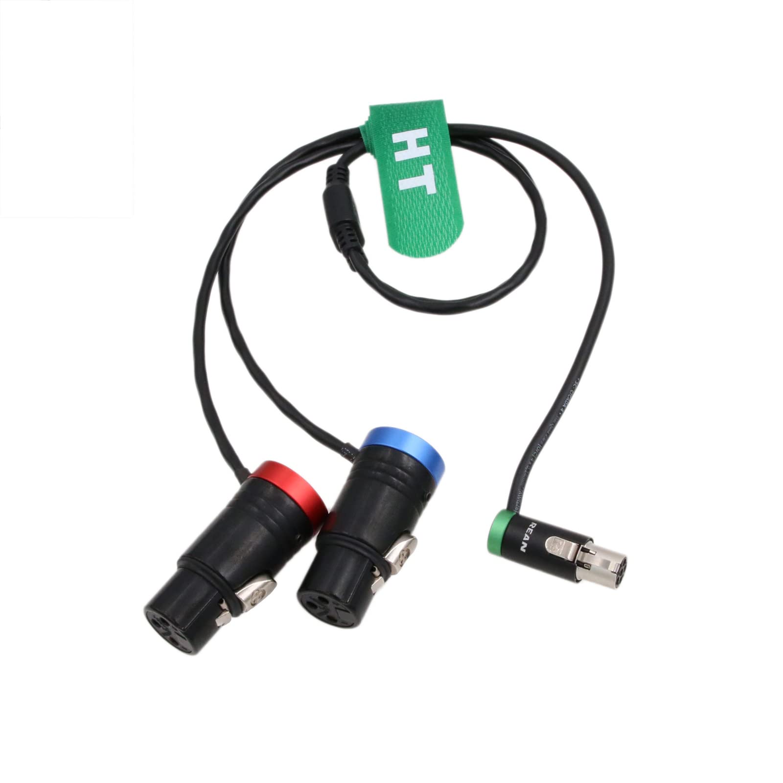 HangTon Transmitter Audio Input Cable for Audio Recorder Microphone Sound Devices to Zaxcom Lectrosonics, Low-Profile TA5F to XLR3F 20"