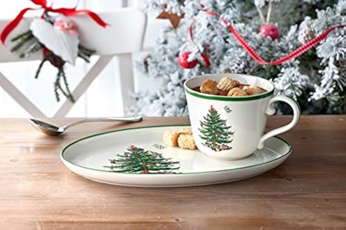 Spode Christmas Tree Soup Sandwich Set 11