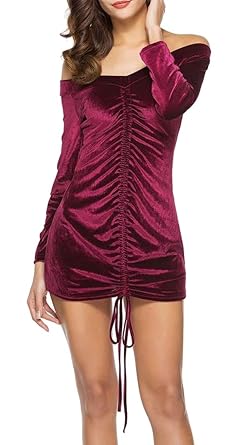 classic velvet dress