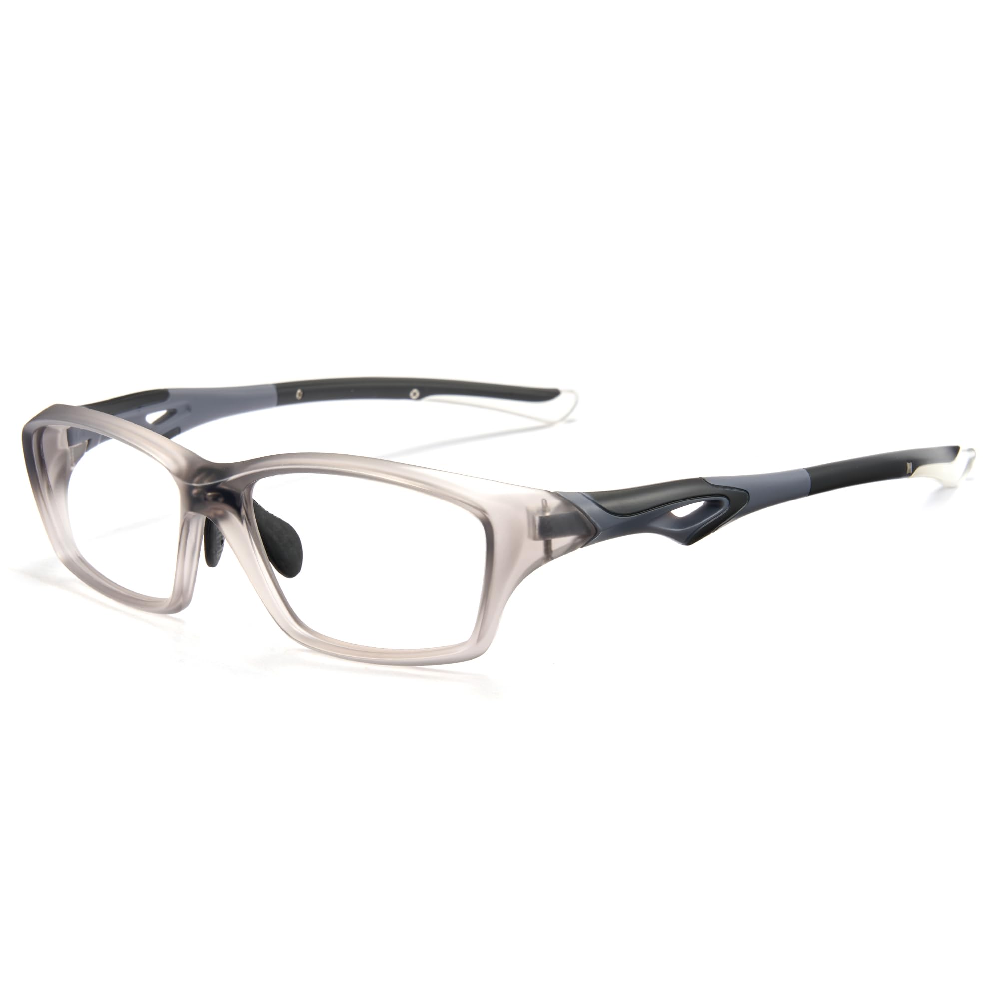 Cyxus Blue Light Filter Glasses Without Prescription Men Women Fashion Computer Protective Glasses Screen Glasses Gaming Glasses 8158, Matt grey