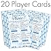 DISTINCTIVS What's On Your Phone - Blue Boy Baby Shower Game - 20 Cards
