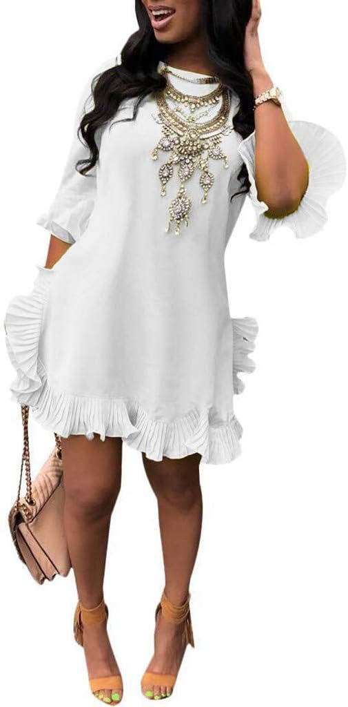 Amazon Com Berryhot Women S Solid Half Sleeve Lace Stitching