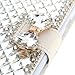 Case for Galaxy J7, Moonmini 3D Luxury Bling Rhinestones Diamonds Bow Bone PU Leather Flip Case Cover Wallet with Card Holders for Samsung Galaxy J7 (White)