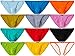 JINSHI Mens Briefs String Bikini Sexy Thong Underwear 12-Pack XXL