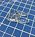 Sew Perfect Open Toe Embroidery Foot for All Low Shank Singer, Brother, Babylock, Viking (Husky Series), Euro-pro, Janome, Kenmore, White, Juki, Bernina (Bernette Series)